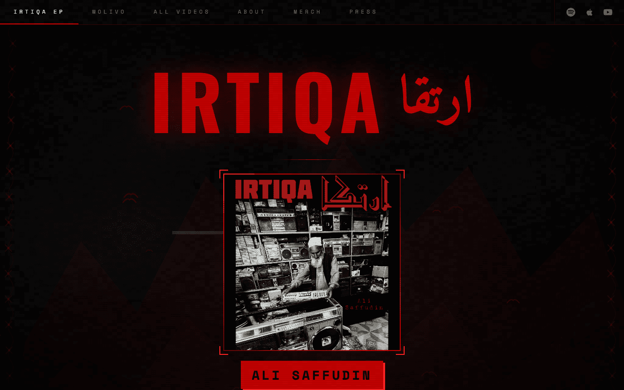 Screenshot of Ali Saffudin