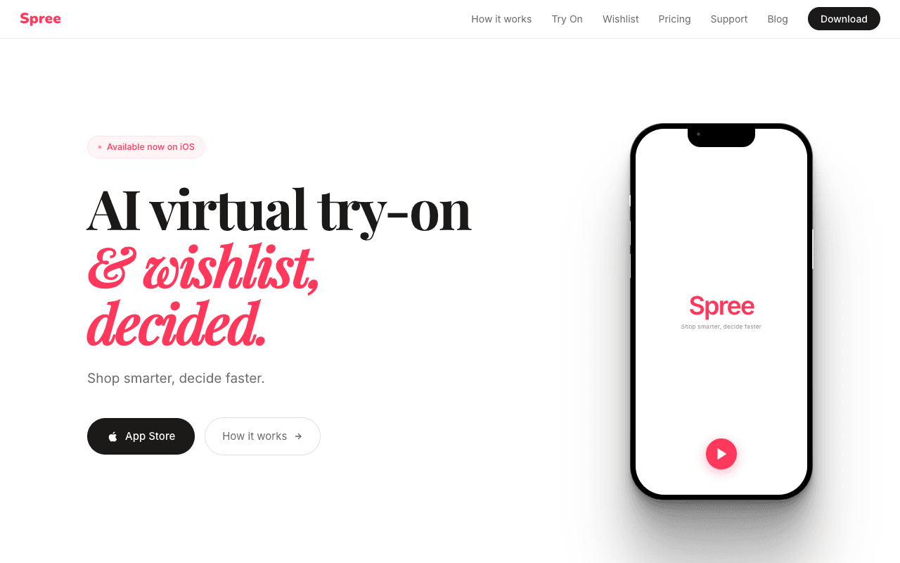 Screenshot of Spree